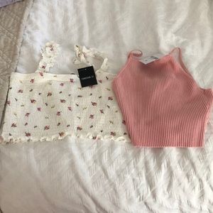 2 Forever 21 tanks